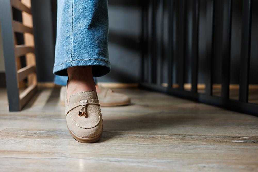 mocassins portés